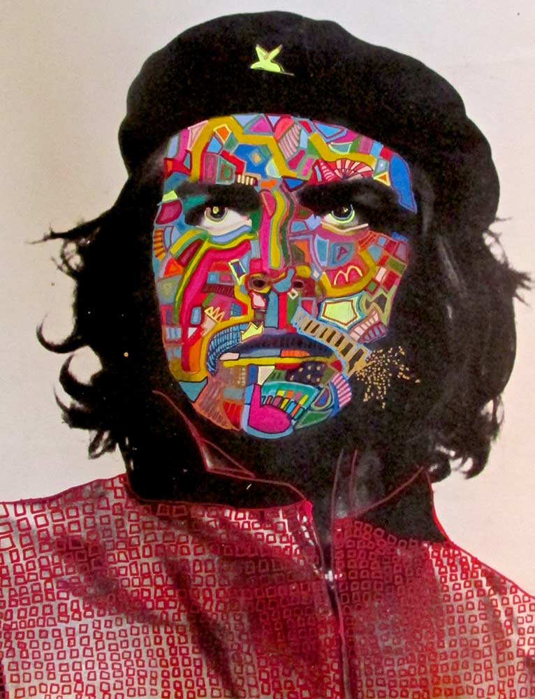 Ariel Shallit painting of Che Guevara